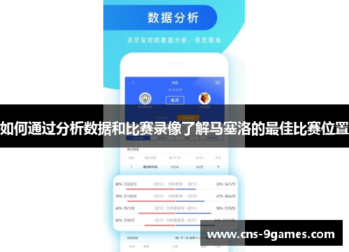 如何通过分析数据和比赛录像了解马塞洛的最佳比赛位置